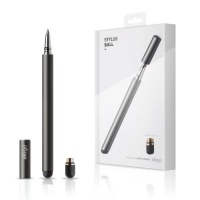 elago Stylus Ball for iPhone 5/4S/3GS, iPad and Galaxy -World First Replaceable Tip (Extra Rubber Tip included) - Black