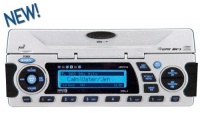 JENSEN JMS7010 Waterproof AM/FM/CD/MP3/WB/USB/iPod & iPhone and SIRIUS Satellite Radio Ready Marine Stereo with NOAA Weatherband