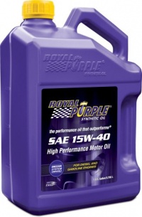 Royal Purple 04154 API-Licensed SAE 15W-40 High Performance Synthetic Motor Oil -1 Gallon Jug