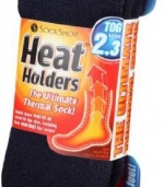 Heat Holders Thermal Socks, Men's Original, US Shoe Size 7-12, Navy