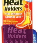 Heat Holders Ladies Slipper Heat Holders, Violet, US Shoe Size 5-9, 1-Pair