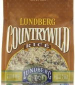 Lundberg Countrywild, Gourmet Blend, Whole Grain Brown Rice, 16-Ounce Bags (Pack of 6)