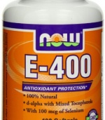 Now Foods E-400, Soft-gels, 100-Count