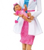 Barbie I Can Be Baby Doctor African-American Doll