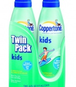 Coppertone Kids Continuous Spray, SPF 50, Twinpack, 6-Ounce Bottles