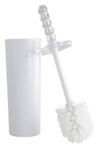 LDR 167 4758WT Tahoe Toilet Brush With Canister, White