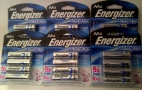 Energizer Ultimate L91BP-4 Lithium AA Battery - 24 Batteries IN ORIGINAL RETAIL PACKS NOT BULK