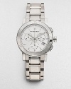 Burberry BU9700 Watch City Ladies - Silver Dial Stainless Steel Case Analog Movement