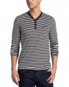 French Connection Men's Footcandle Stripe Henley