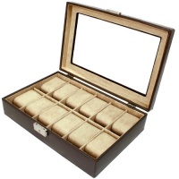 Tech Swiss TS2890BRNW Storage Case Watch Box Watch Case