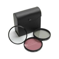 Zeikos ZE-FLK49 49mm Multi-Coated 3 Piece Filter Kit (UV-CPL-FLD)