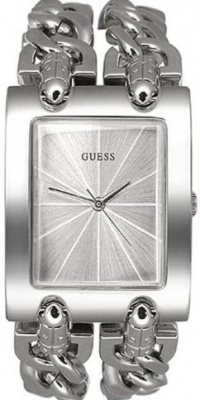 GUESS Women's G75916L Analog Display Quartz Silver Watch