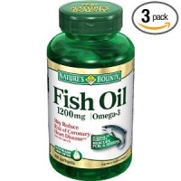 Nature's Bounty Fish Oil 1200mg, 100 Softgels (Pack of 3)