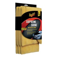 Meguiar's Supreme Shine Microfiber Cloths (Pack of 3)