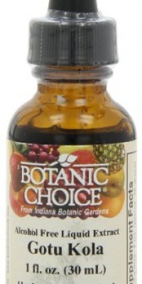 Botanic Choice Liquid Extract, Gotu Kola, 1-Fluid Ounce (Pack of 2)