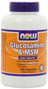 NOW Foods Glucosamine and MSM Joint Health, 180 Capsules