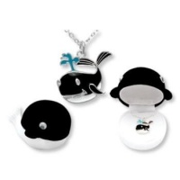 DM Merchandising Whale Pendant Necklace