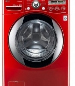 LG WM2650 3.6 Cu. Ft. Extra Large Capacity SteamWasher with ColdWash Technology, Wild Cherry Red