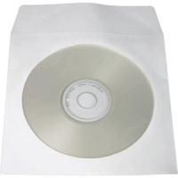 2,000 Paper CD Sleeves with Window & Flap