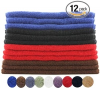 Utopia Luxury Washcloths 13 x 13 12 pack - Variety Pack