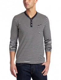 French Connection Men's Footcandle Stripe Henley