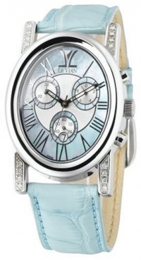 Le Vian Women's ZAG 5 Diamond St. Tropez Blue Diamond Watch