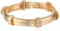 Kenneth Cole New York Bracelet Item Gold Pave Segmented Stretch Bracelet, 7.5