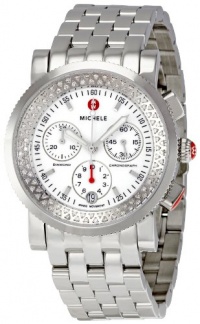 Michele Woman's MWW01C000003 Sport Sail Diamond Stainless Steel Bracelet Watch