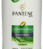 Pantene Pro-V Nature Fusion Smooth Vitality Shampoo, 25.4-Fluid Ounce (Pack of 2)