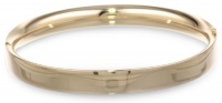 14k Yellow Gold Filled Polished Hinged Bracelet