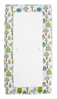 DwellStudio Changing Pad Cover, Owls