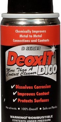 DeoxIT® D100 Spray (NSN-6850-01-435-6478) 100% solution 57 g