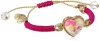 Betsey Johnson Bracelet Boost Candy Filled Heart Friendship Bracelet, 9.5