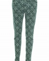 Denim and Supply Ralph Lauren Women's Print Skinny Pant Navy Multi 27