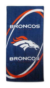 Denver Broncos Fiber Reactive Pool/Beach/Bath Towel (Team Color)