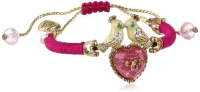 Betsey Johnson Bracelet Boost Love Birds Friendship Bracelet, 9.5