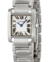 Cartier Women's W51008Q3 Tank Francaise Stainless Steel Watch