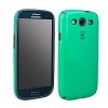 Speck Products CandyShell Glossy Case for Samsung Galaxy S3 - 1 Pack - Carrying Case - Retail Packaging - green/gray