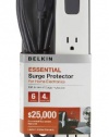 Belkin 6 Outlet Surge Protector with 4ft Power Cord