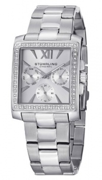 Stuhrling Original Women's 540.01 Regent Victoria Stainless Steel and Swarovski Crystal Watch