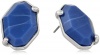 Kenneth Cole New York Oceans Blue Geometric Stone Stud Earrings