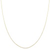 14 Karat Yellow Gold 0.7-mm Diamond-cut Cable Chain (16 Inch)