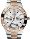 GUESS U12649L1 Feminine High-Shine Sport Mid-Size Watch