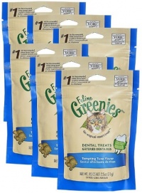 6-PACK Greenies Feline - Tempting Tuna (15 oz)