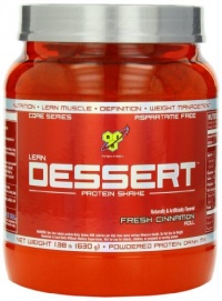 BSN Lean Dessert Protein, Fresh Cinnamon Roll 1.38 Pounds