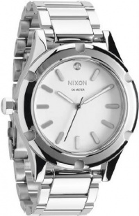 Men's Stainless Steel Case and Bracelet White Dial Date Display Quartz