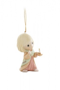 Precious Moments May Your Faith Christmas Light The Way Dated 2009, Christmas Ornament