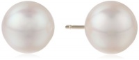 14k Gold 7.5-8mm White Freshwater Cultured AA Quality Pearl Earrings