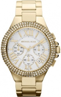 Michael Kors Camille Stainless Steel White Dial Women's Watch - MK5756