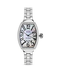 Miami Beach by Glam Rock Mother of Pearl Square Bracelet Watch, 38x30mm